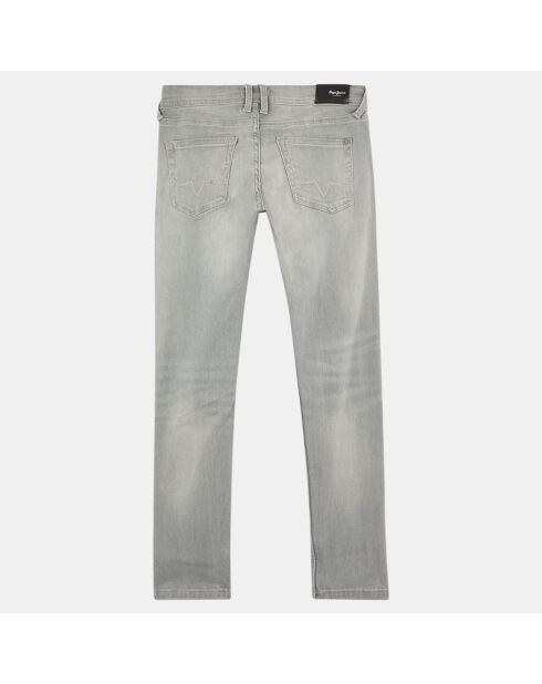 Jean slim Finly Greyused gris clair