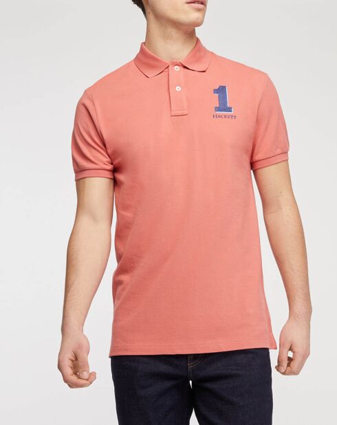 Polo Numéro 1 saumon