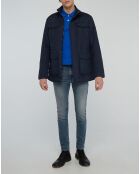 Veste Saharienne légère bleu marine