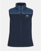 Doudoune sans manches Soft Shell Aston Martin Racing bleu marine