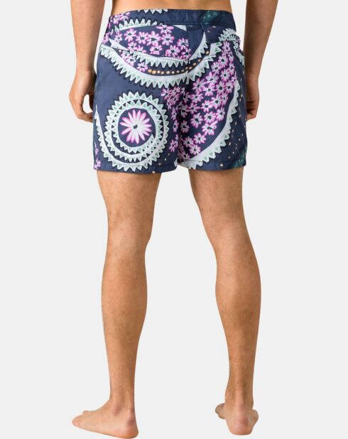 Bañador estampado azul marino Starwatch