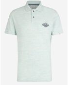 Polo Kalbarri bleu vert chiné