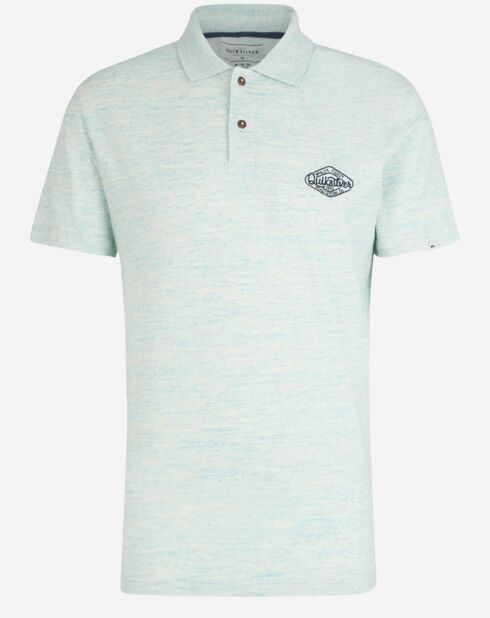 Polo Kalbarri bleu vert chiné