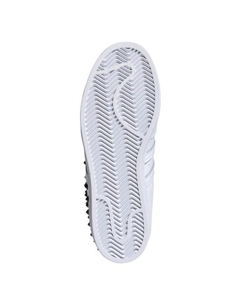 Baskets en Cuir Superstar blanches