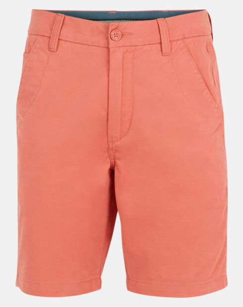 Short chino Onagh rouge clair