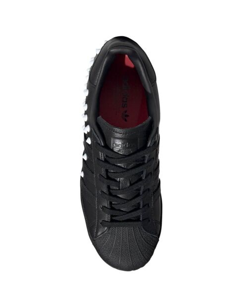 Baskets en Cuir Superstar noires