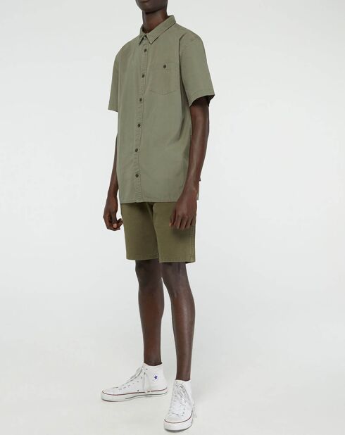 Chemise droite  Taxer kaki