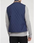 Doudoune sans manches Quilted bleu marine