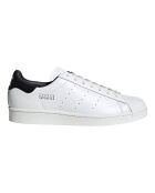 Baskets en Cuir Superstar Pure London blanc/noir