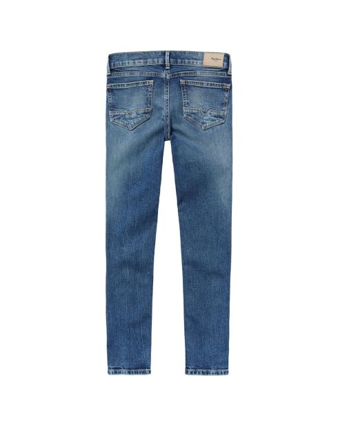 Jean Pixlette ouvert bas bleu