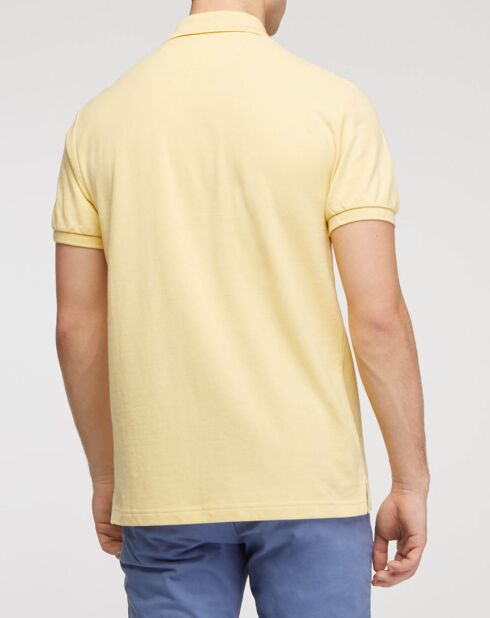 Polo Numéro 1 jaune clair