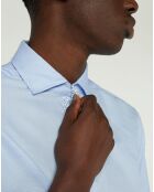 Chemise Slim Fit Oposit Arabesk bleu clair