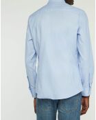 Chemise Slim Fit Oposit Arabesk bleu clair