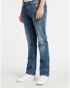 Jean droit Worn Comfor bleu