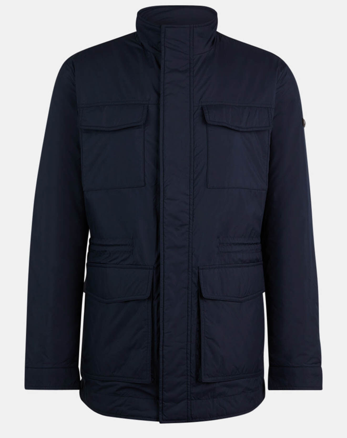 Blouson Saharienne Vintage Courreges - Coton Marine Taille 46 - Occasion Très Bon état