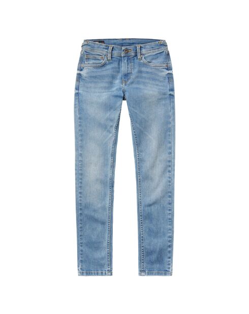 Jean slim Finly Light Used bleu clair