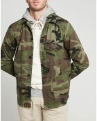 Veste Jim camouflage kaki