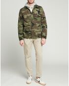 Veste Jim camouflage kaki