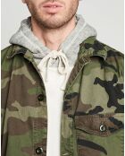 Veste Jim camouflage kaki