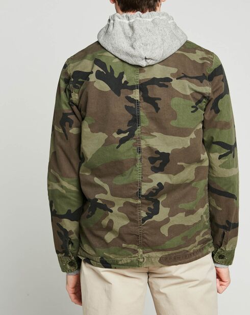 Veste Jim camouflage kaki