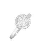 Bague Angel Diamants 0.33 ct Or Blanc
