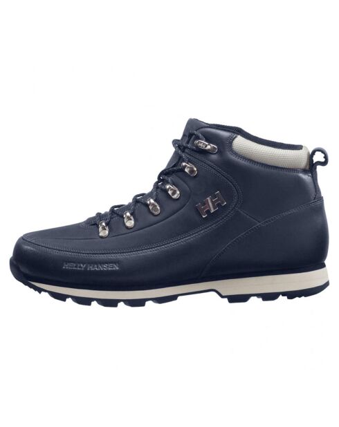 Boots en Cuir The Forester bleu marine