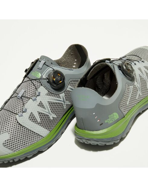 Sneakers trekking Litewave Flow Boa gris/vert