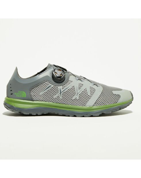 Sneakers trekking Litewave Flow Boa gris/vert