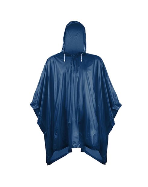 Cape de pluie Adulte bleue