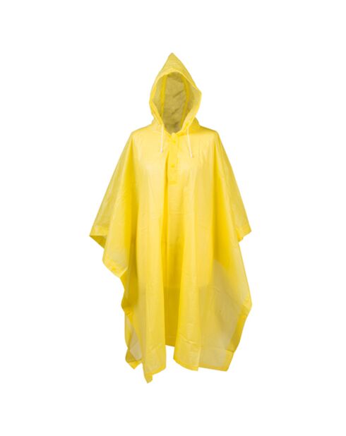 Cape de pluie Adulte jaune