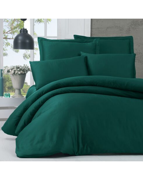 Parure Housse de Couette  Alisa vert foncé