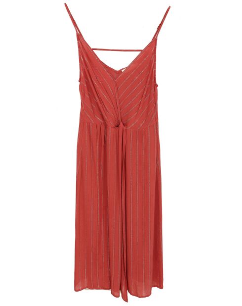 Robe Alia rouge brique