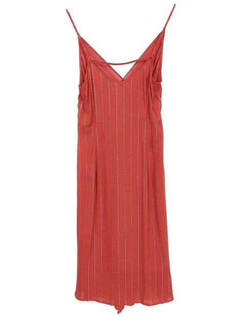 Robe Alia rouge brique