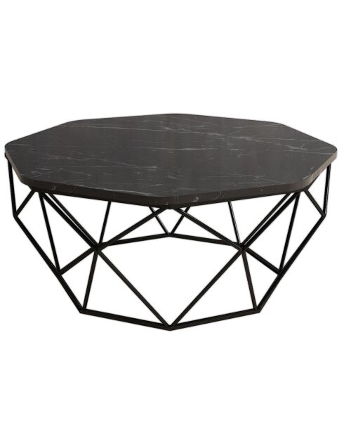 Table basse Diamond  noire - 90x90x38 cm
