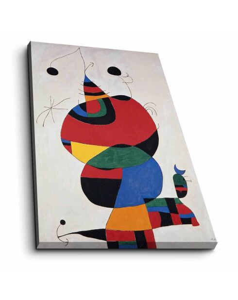 Tableau reproduction Pablo Picasso multicolore - 45x70 cm