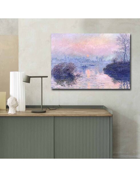 Tableau reproduction Claude Monet multicolore - 70x100 cm