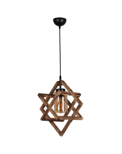 Suspension Luna marron - D.43x80 cm