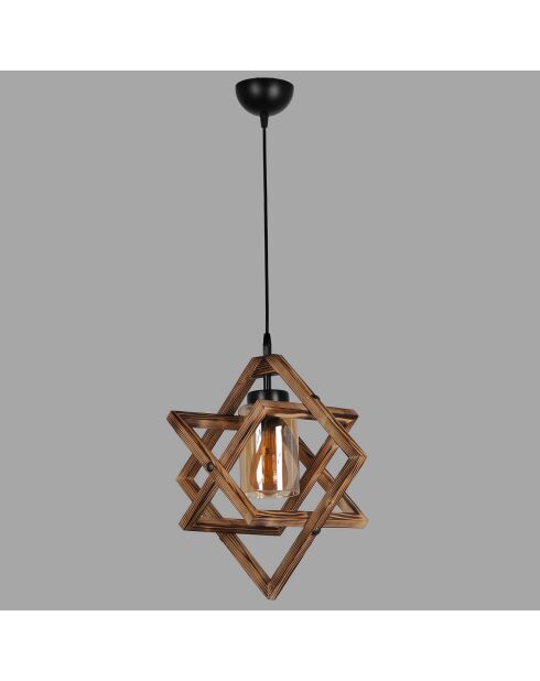 Suspension Luna marron - D.43x80 cm