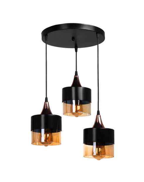 Sospensione Gent nera - D.30x65 cm