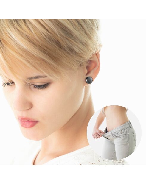 Slimagnetische biomagnetische Ohrringe zum Abnehmen