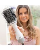 Brosse Volume Sèche-Cheveux Ionique Volumio InnovaGoods blanc/gris - 1000W