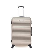 Brazilia Long Stay Koffer mit 4 Einzelrädern 75 cm beige