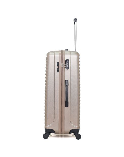 Brazilia Long Stay Koffer mit 4 Einzelrädern 75 cm beige