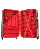 Brazilia Long Stay Koffer mit 4 Einzelrädern 75 cm beige