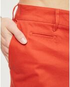 Pantalon chino Brix brique