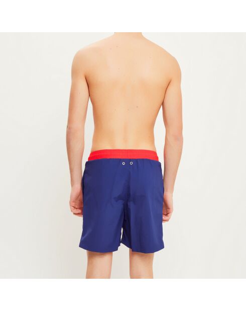 Short de Bain Gex bleu/rouge
