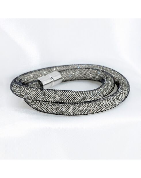 Lightstorm zwart/witte armband