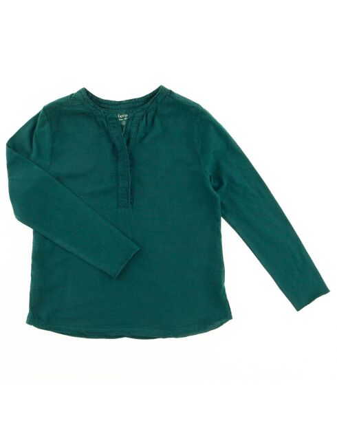 T-Shirt Livia en Coton vert jungle