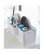 Witte afdruiprek Tower - 55,5x16,5x16 cm