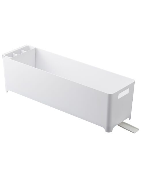 Witte afdruiprek Tower - 55,5x16,5x16 cm